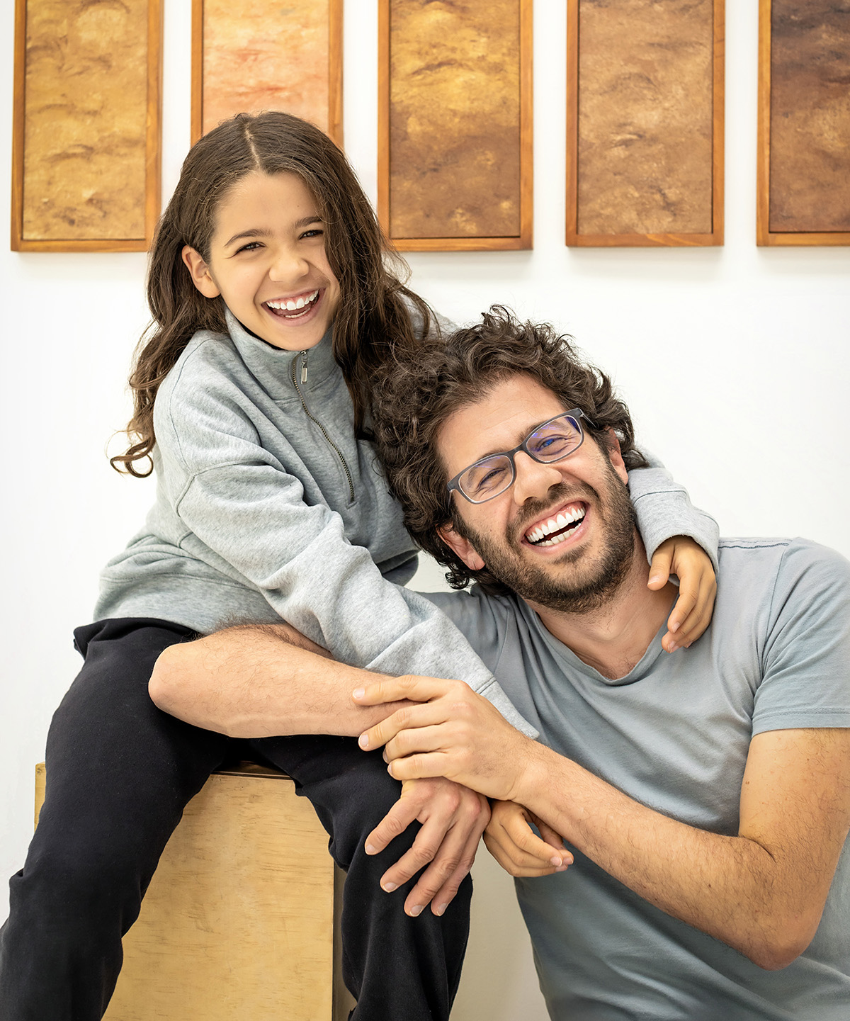 Nicolás Ospina y Laia Ospina