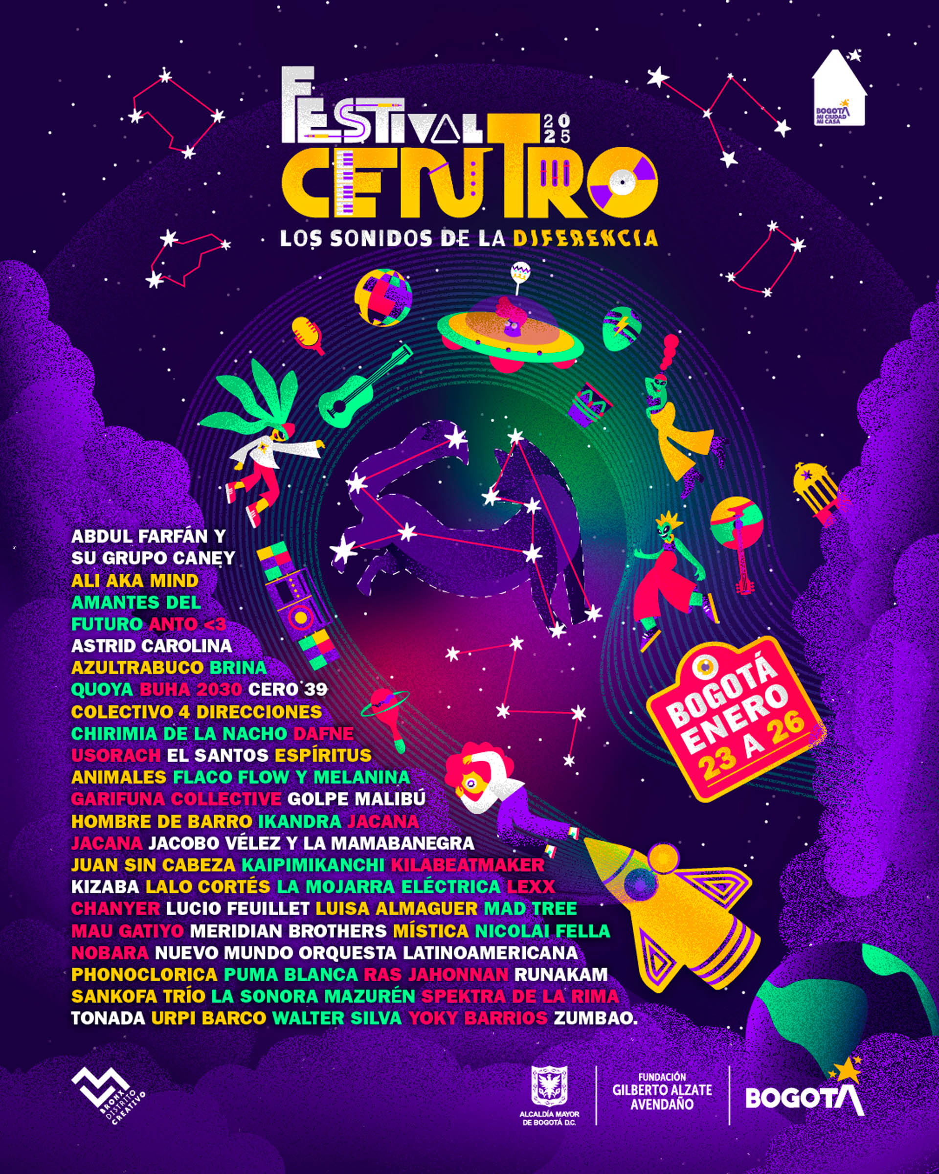 Cartel 2025 Festival Centro 2025
